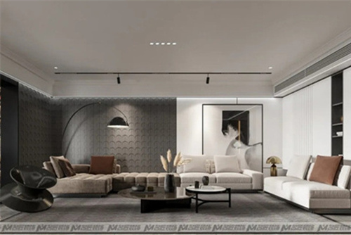 潮州101-200平米現代簡約風格海博熙泰室內裝修設計案例
